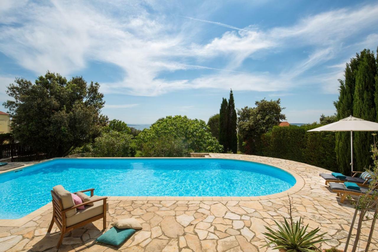 Villa Pag Mandre Esterno foto